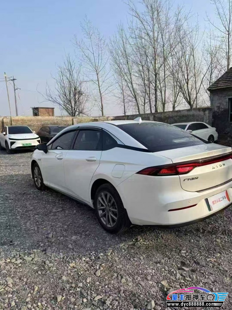 24年埃安魅S580轿车抵押车出售