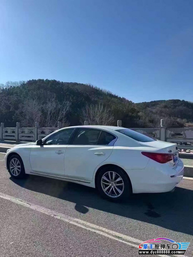 16年英菲尼迪Q50L轿车抵押车出售
