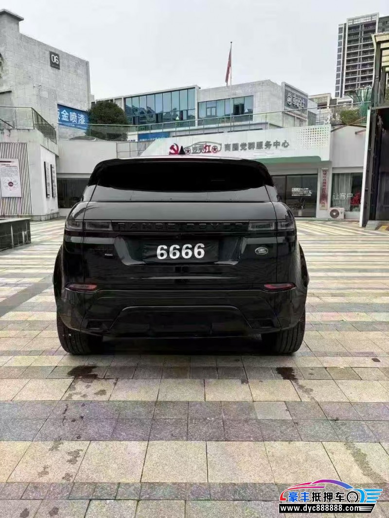 23年路虎揽胜极光SUV抵押车出售