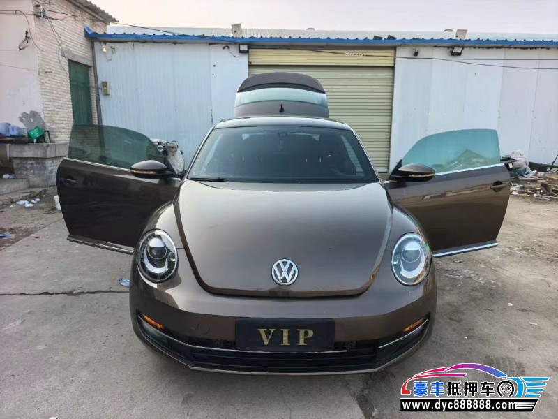15年大众甲壳虫轿车抵押车出售