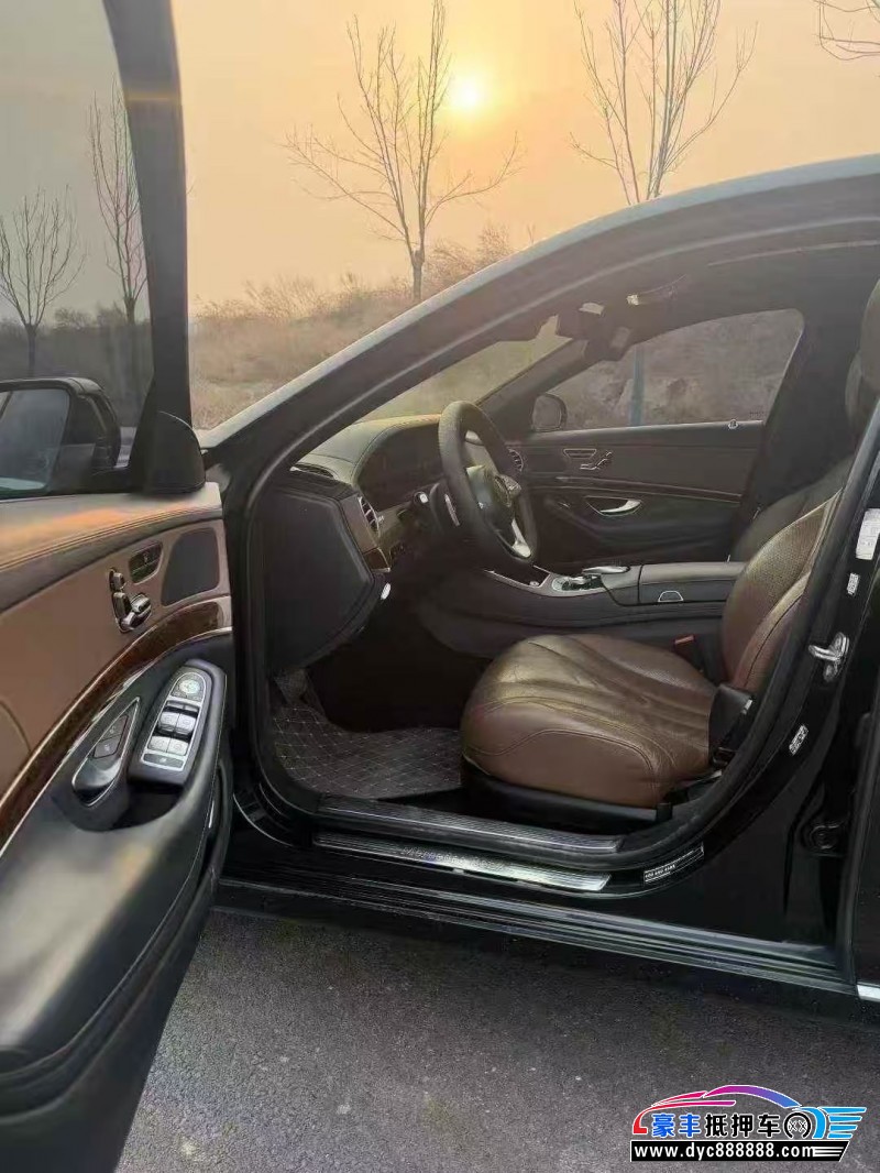 18年奔驰S轿车抵押车出售