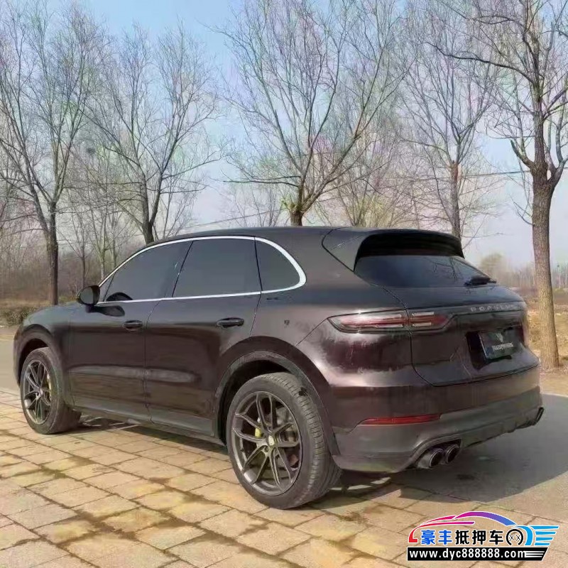 20年保时捷卡宴轿车抵押车出售