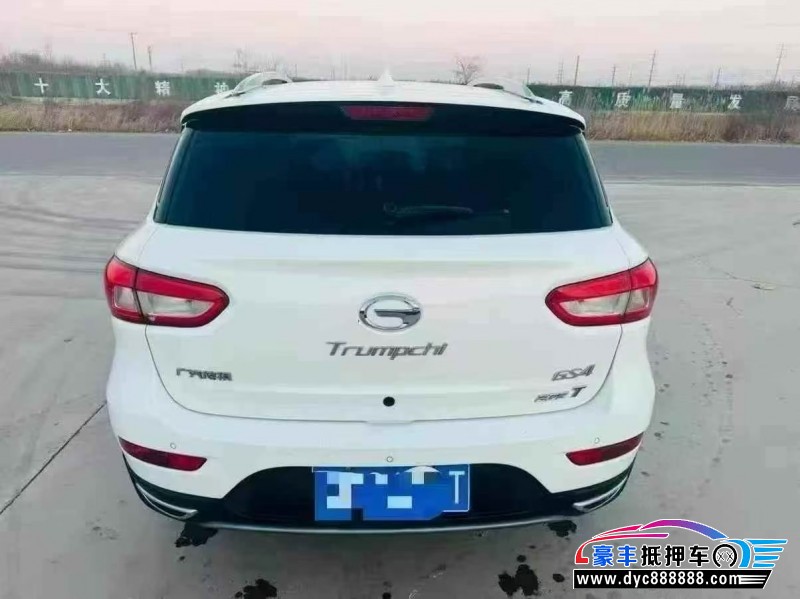 17年传祺GS4轿车抵押车出售