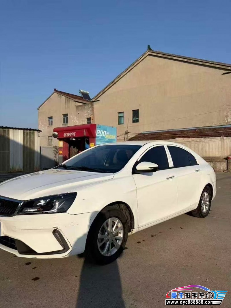 21年吉利帝豪轿车抵押车出售