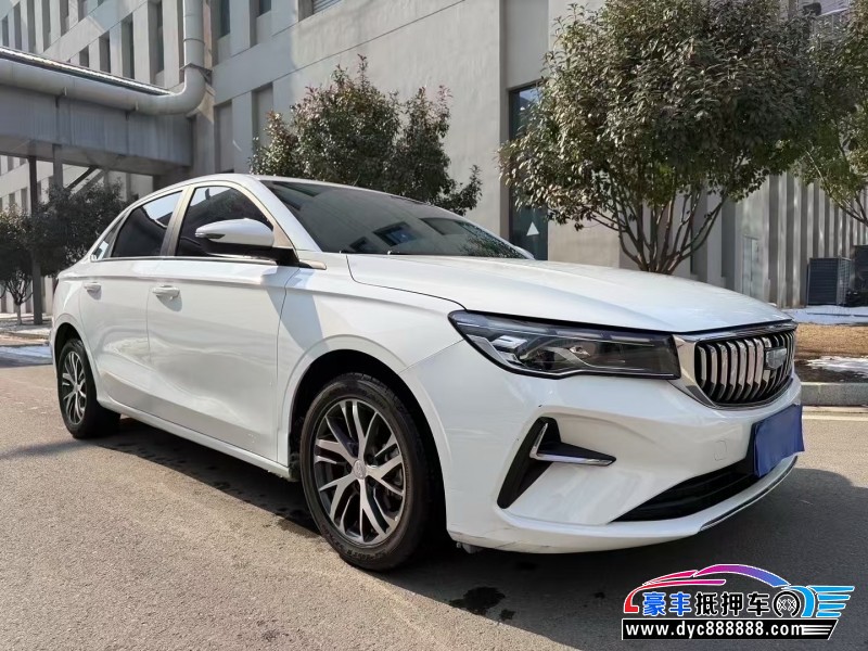 24年吉利帝豪轿车抵押车出售