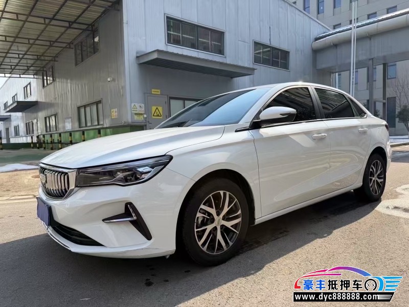 24年吉利帝豪轿车抵押车出售