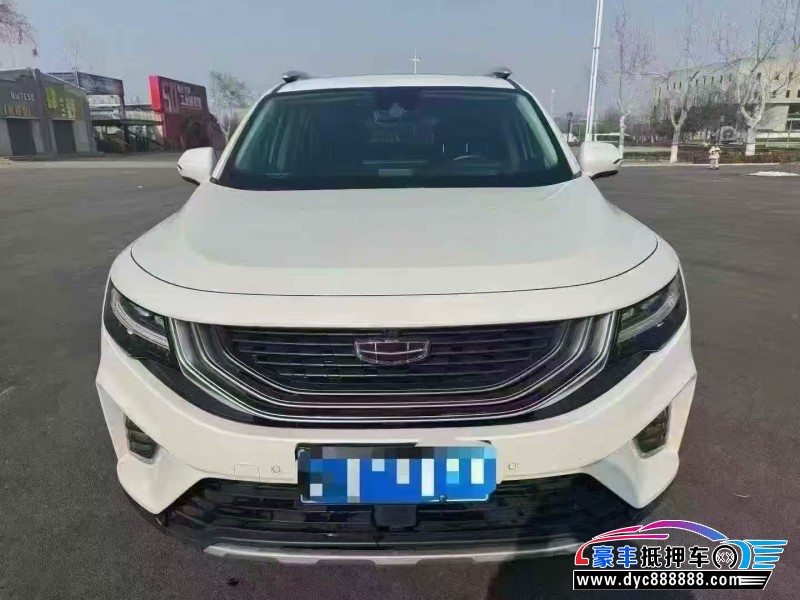 21年吉利豪越轿车抵押车出售