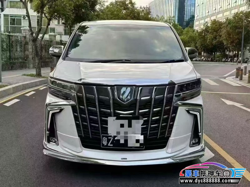 14年丰田埃尔法轿车抵押车出售