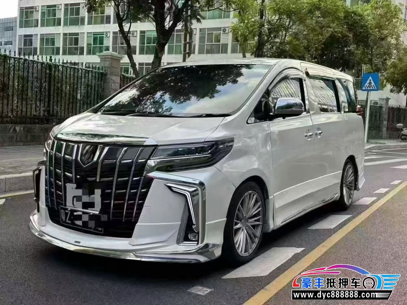 14年丰田埃尔法轿车抵押车出售