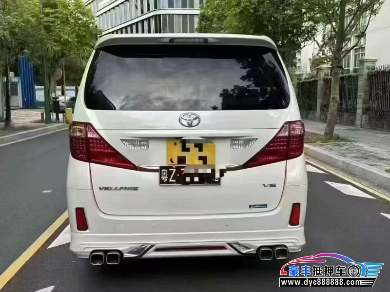 15年丰田威尔法轿车抵押车出售