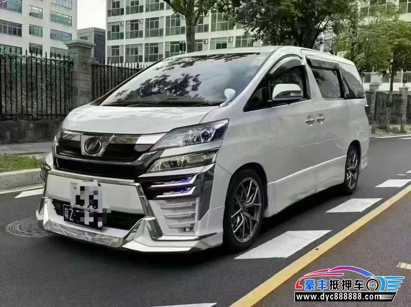 15年丰田威尔法轿车抵押车出售