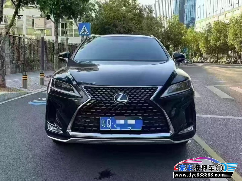 22年雷克萨斯RX轿车抵押车出售