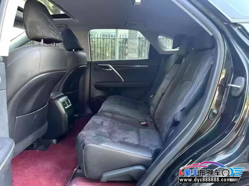 22年雷克萨斯RX轿车抵押车出售