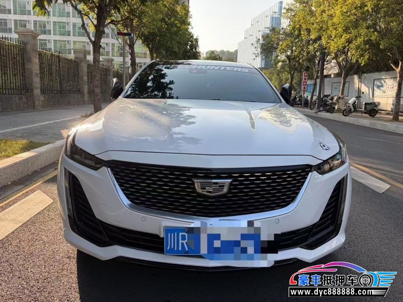 22年凯迪拉克CT5轿车抵押车出售