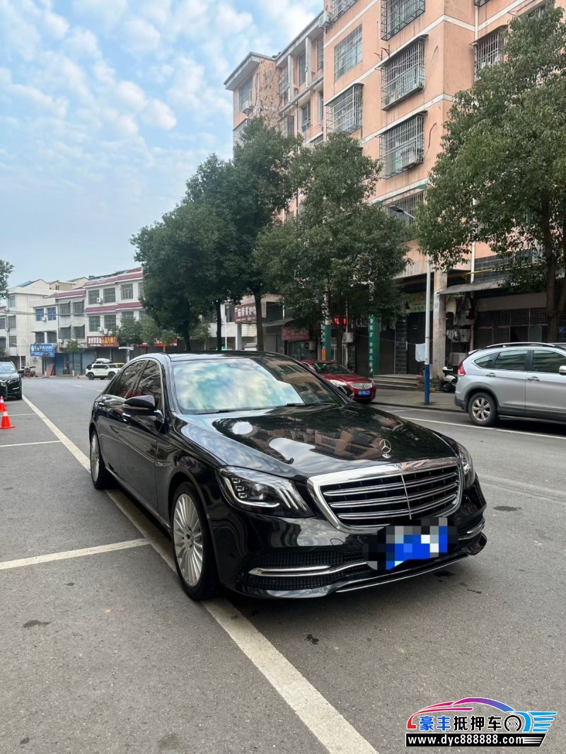 20年奔驰S轿车抵押车出售