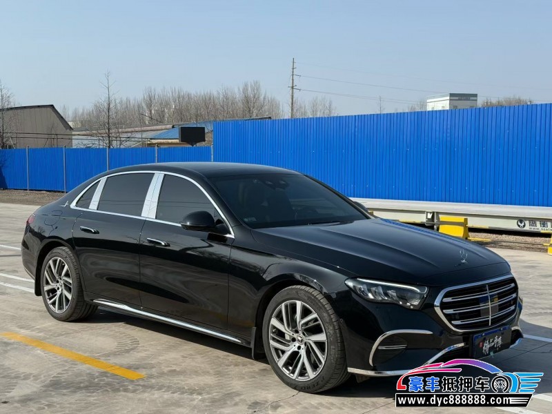 24年奔驰E轿车抵押车出售