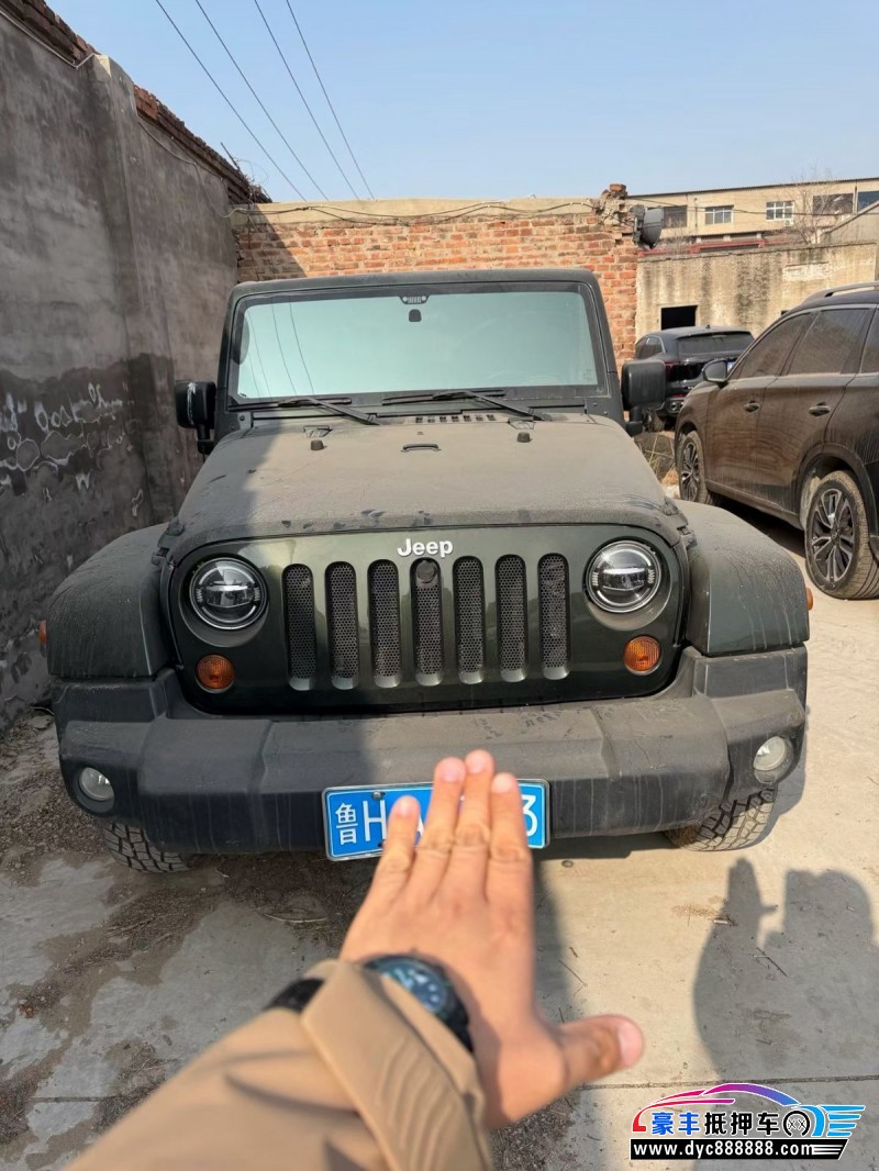 12年Jeep牧马人SUV抵押车出售