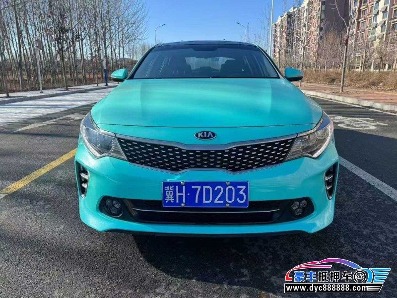 16年起亚K5轿车抵押车出售