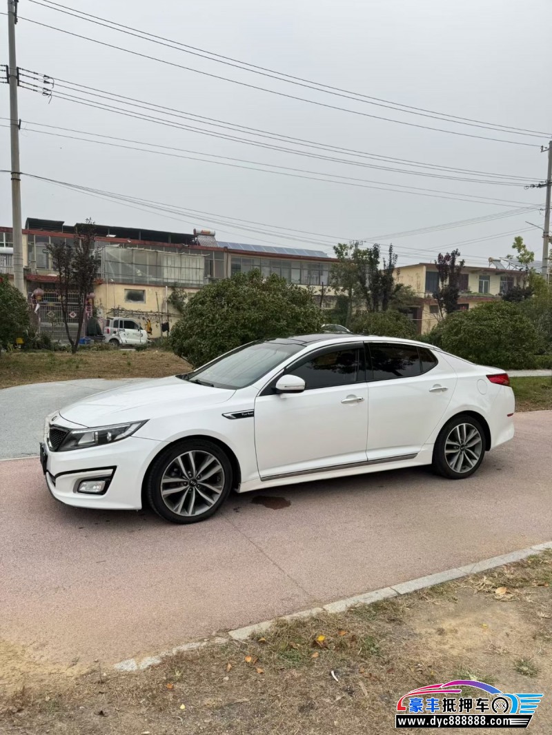 14年起亚K5轿车抵押车出售