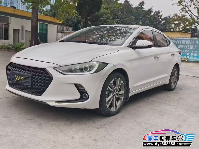 19年现代领动轿车抵押车出售