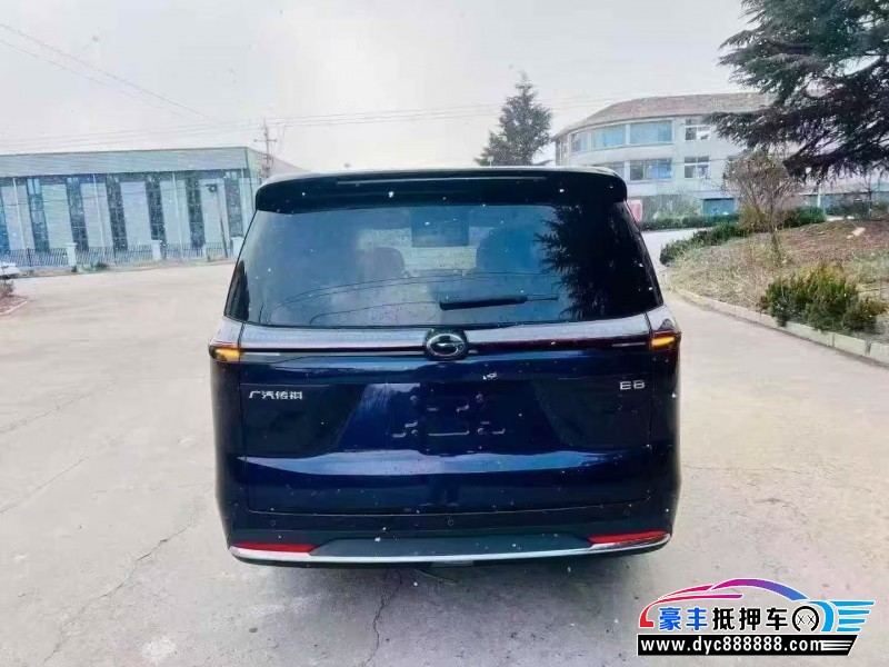 25年传祺e8轿车抵押车出售
