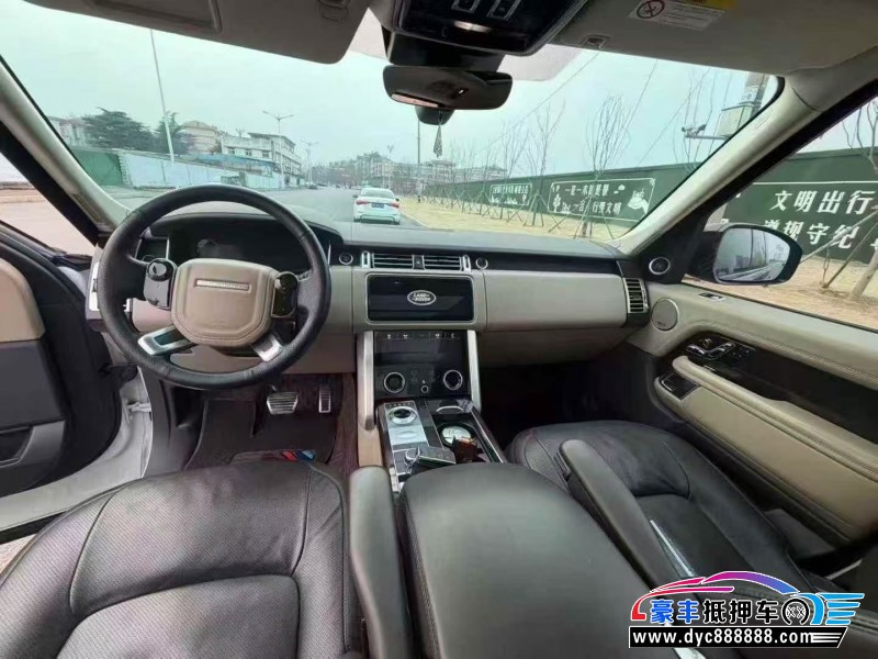 22年路虎揽胜行政轿车抵押车出售