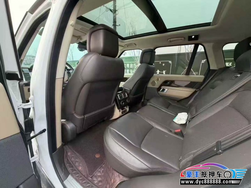 22年路虎揽胜行政轿车抵押车出售