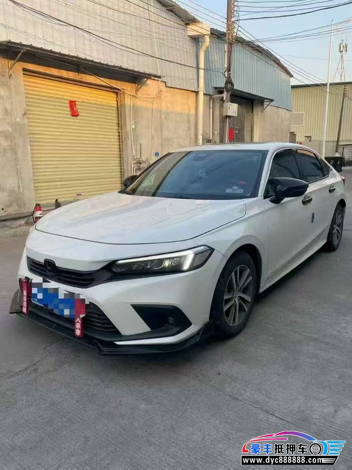 24年本田思域轿车抵押车出售