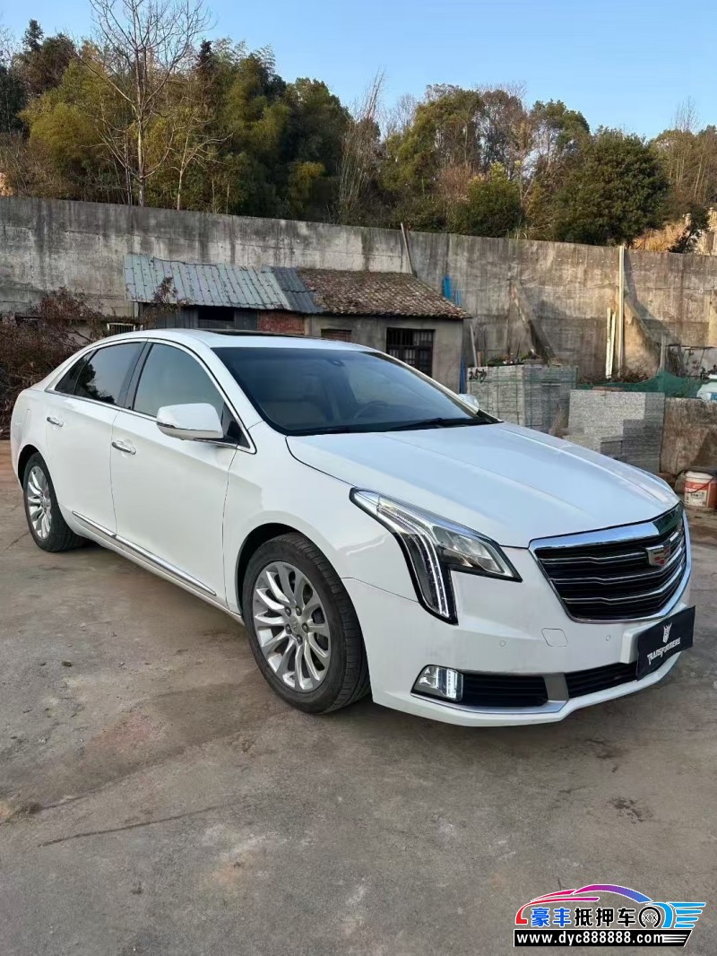 18年凯迪拉克XTS轿车抵押车出售