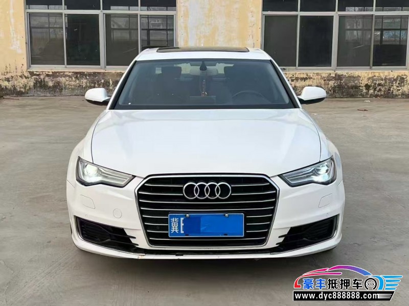 抵押车出售17年奥迪A6L轿车