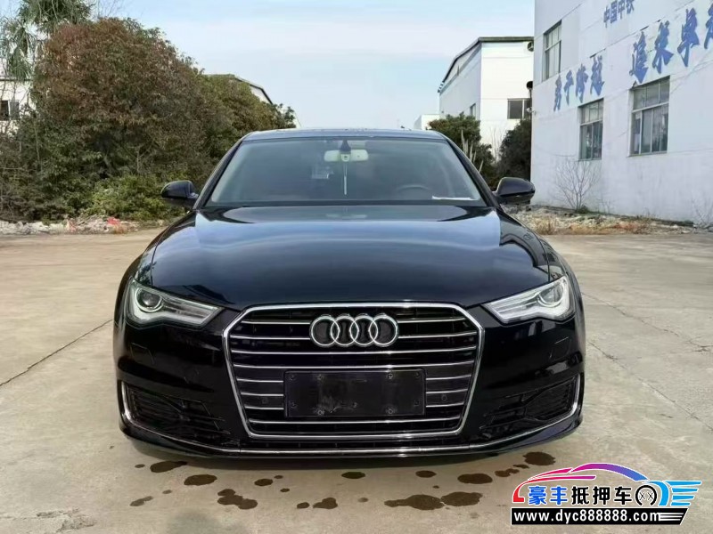 抵押车出售17年奥迪A6L轿车