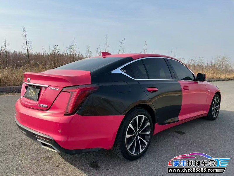 22年凯迪拉克CT5轿车抵押车出售