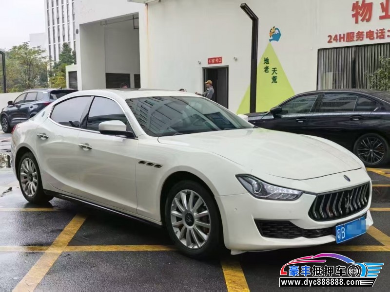 18年玛莎拉蒂Ghibli轿车抵押车出售