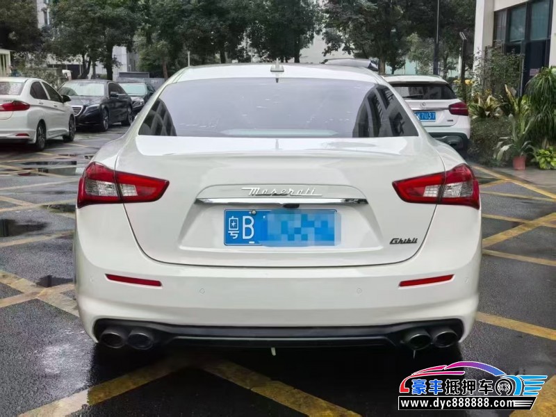 18年玛莎拉蒂Ghibli轿车抵押车出售