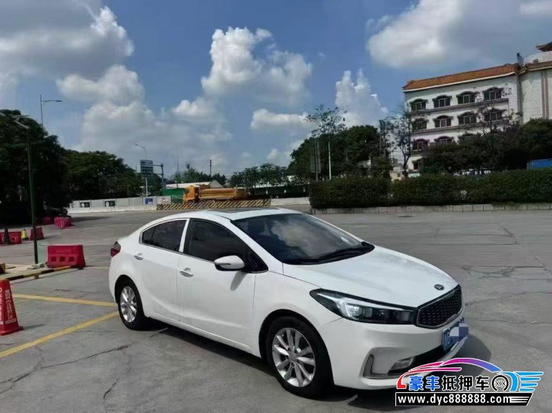 16年起亚K3轿车抵押车出售