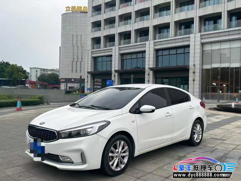 18年起亚K3轿车抵押车出售