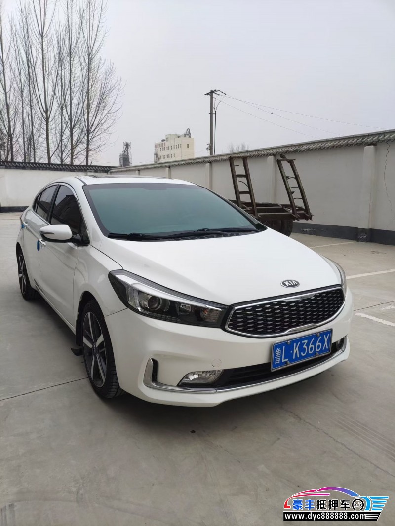 19年起亚K3轿车抵押车出售