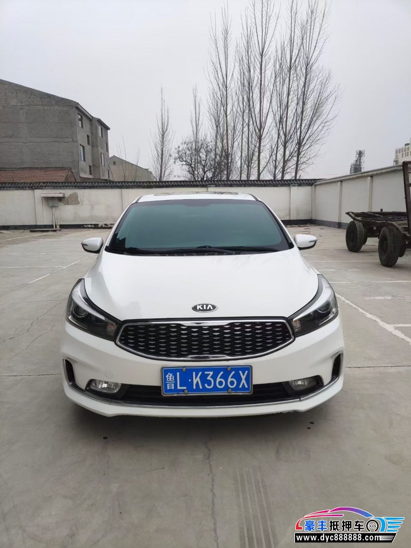 19年起亚K3轿车抵押车出售