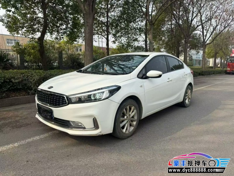 17年起亚K3轿车抵押车出售