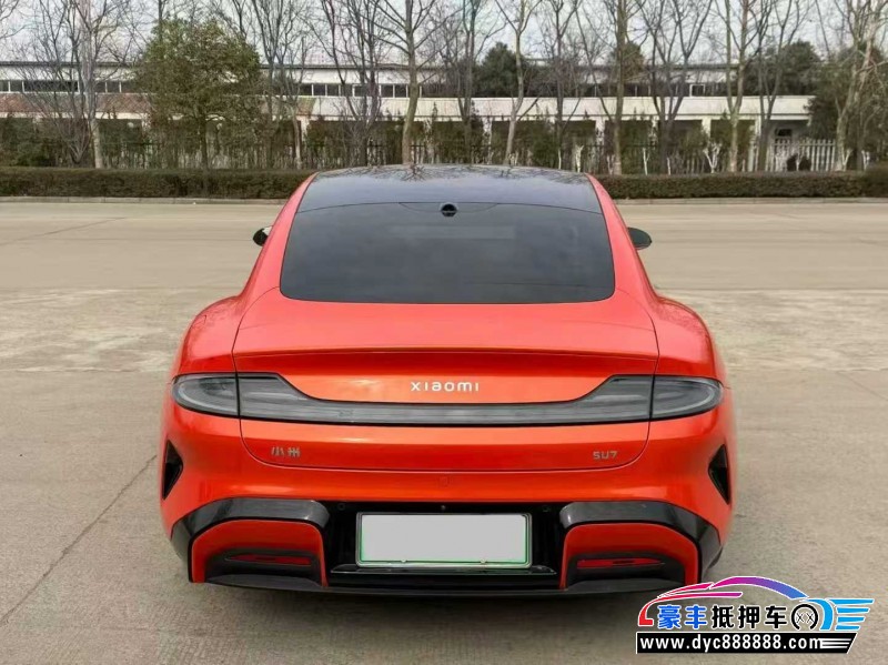 25年小米SU7轿车抵押车出售