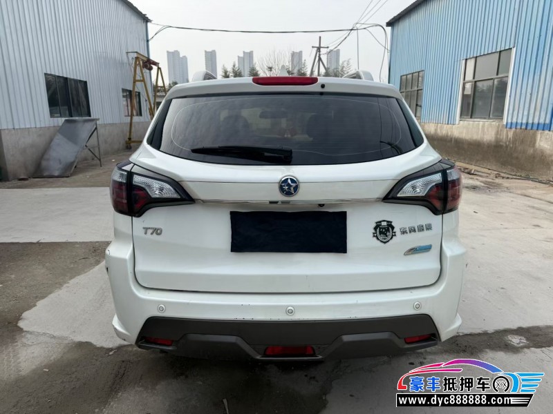 18年启辰T70轿车抵押车出售