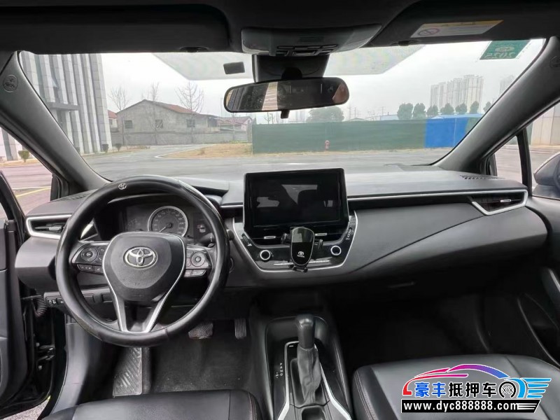 19年丰田雷凌轿车抵押车出售