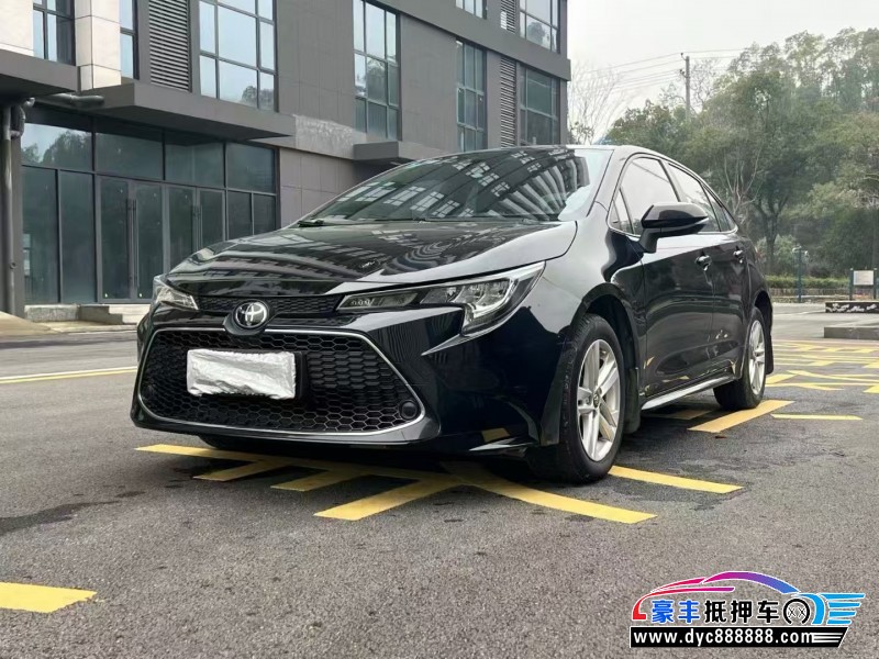 19年丰田雷凌轿车抵押车出售