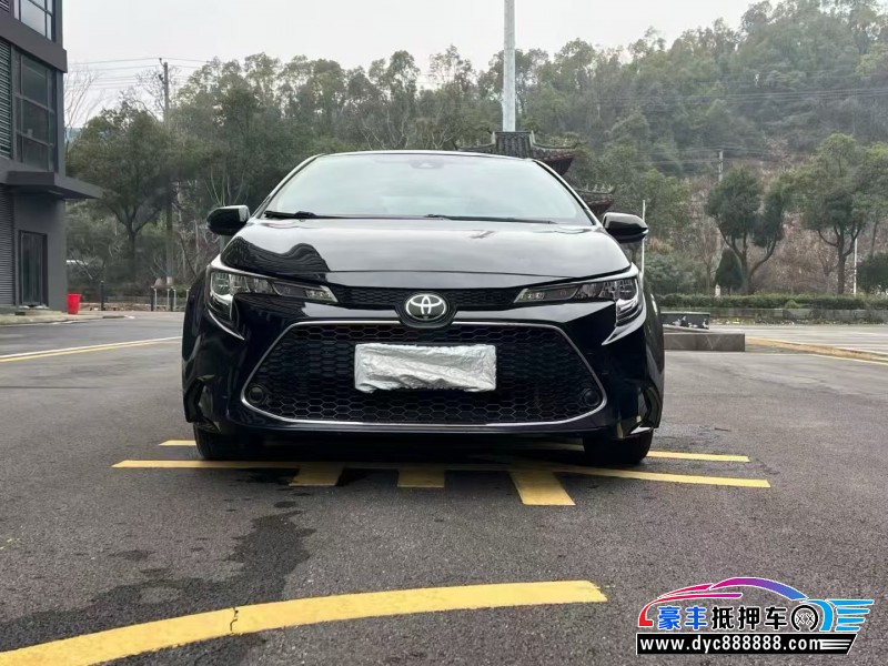 19年丰田雷凌轿车抵押车出售