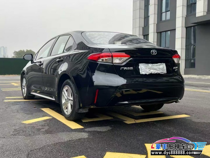 19年丰田雷凌轿车抵押车出售