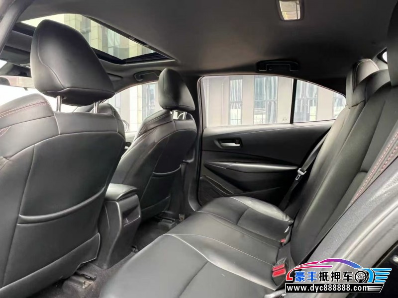 19年丰田雷凌轿车抵押车出售