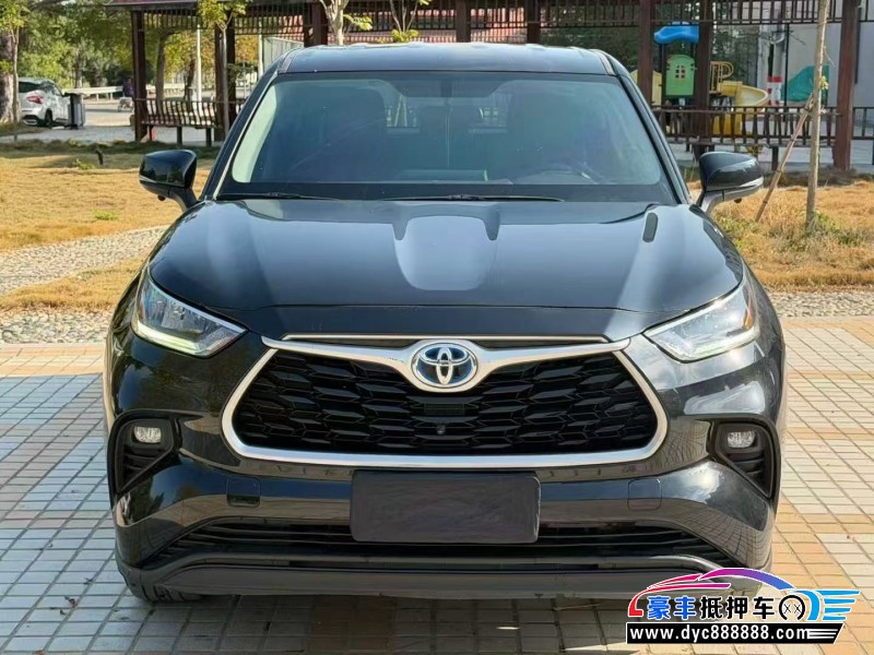 21年丰田汉兰达轿车抵押车出售