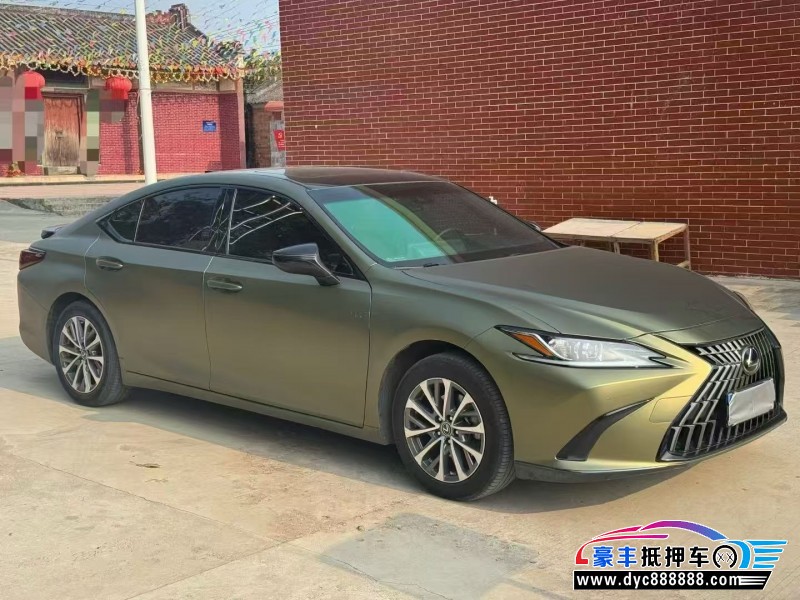 24年雷克萨斯ES轿车抵押车出售