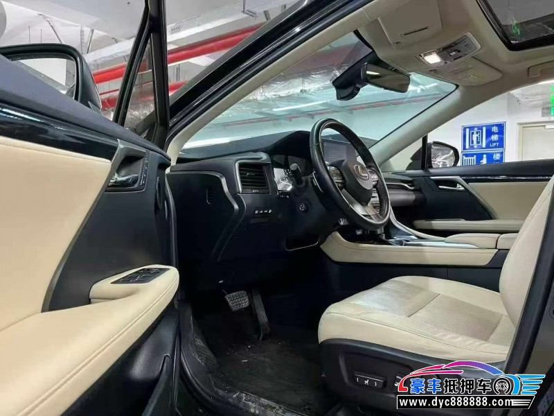 21年雷克萨斯RX轿车抵押车出售