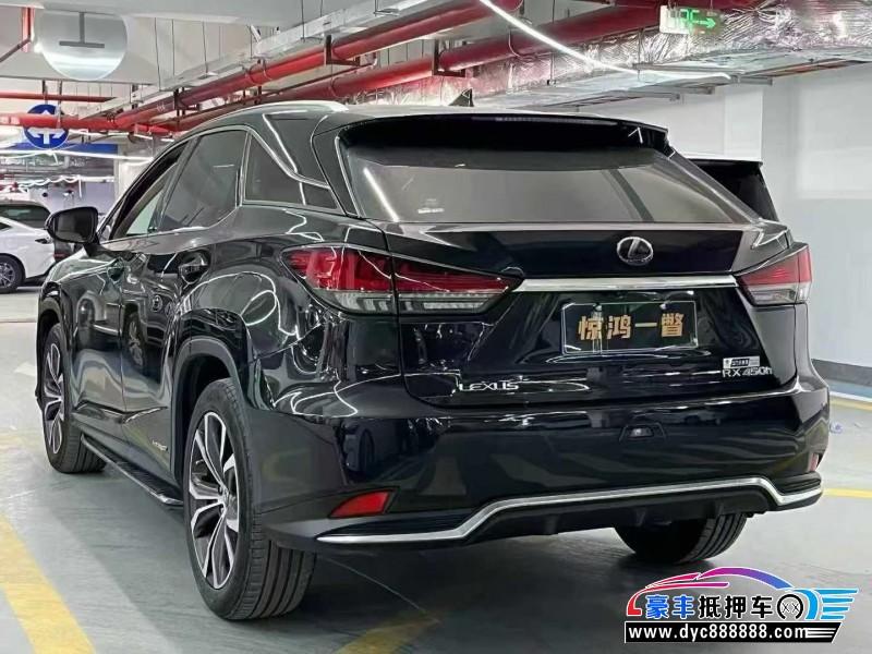 21年雷克萨斯RX轿车抵押车出售